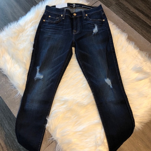 7 For All Mankind Denim - 5[7ForAllMankind] NWT! The Gwenevere distressed